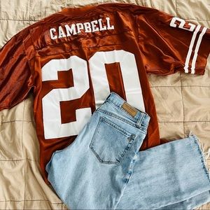 Texas Longhorns Earl Campbell (#20) Nike Jersey